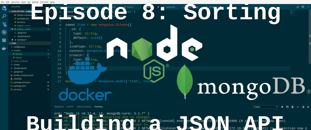 Cover image for Episode 8: Building a JSON API - Custom Sorting