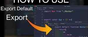 export default const error