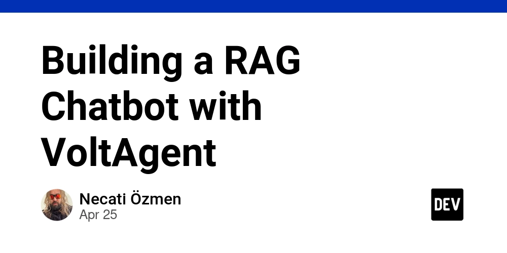 使用VoltAgent构建RAG聊天机器人