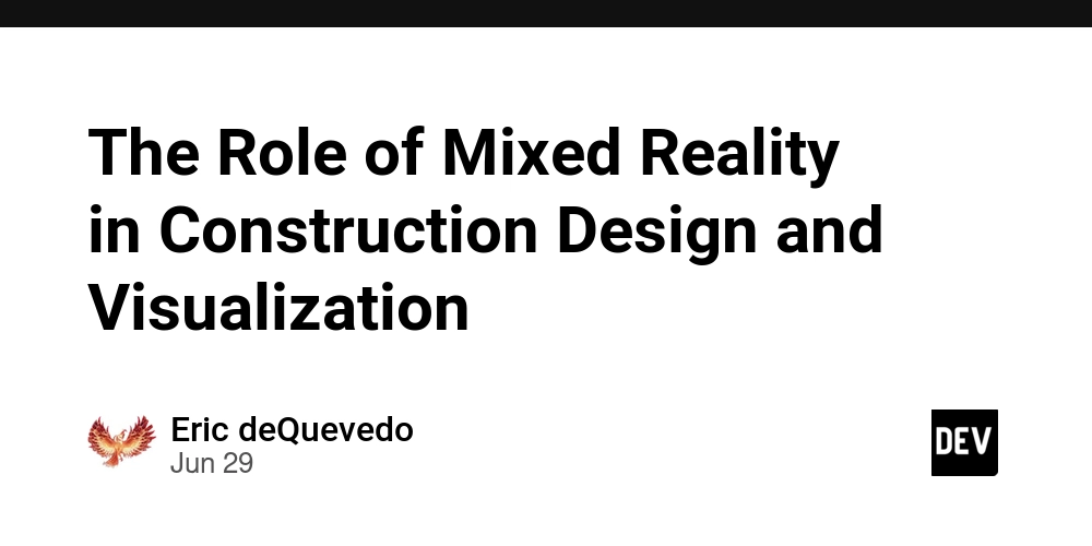 The Role of Mixed Reality in Construction Design and Visualization