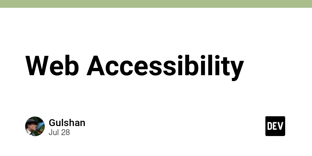 Web Accessibility