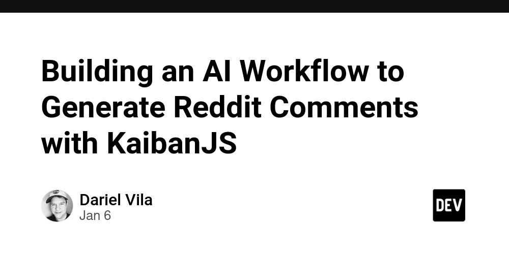 Building an AI Workflow to Generate Reddit Comments with KaibanJS