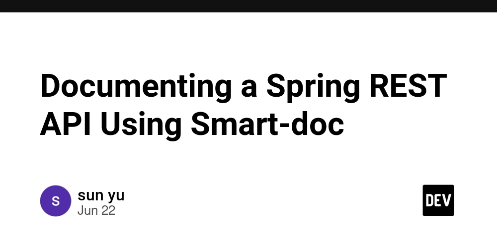 Spring boot rest api documentation generator hotsell