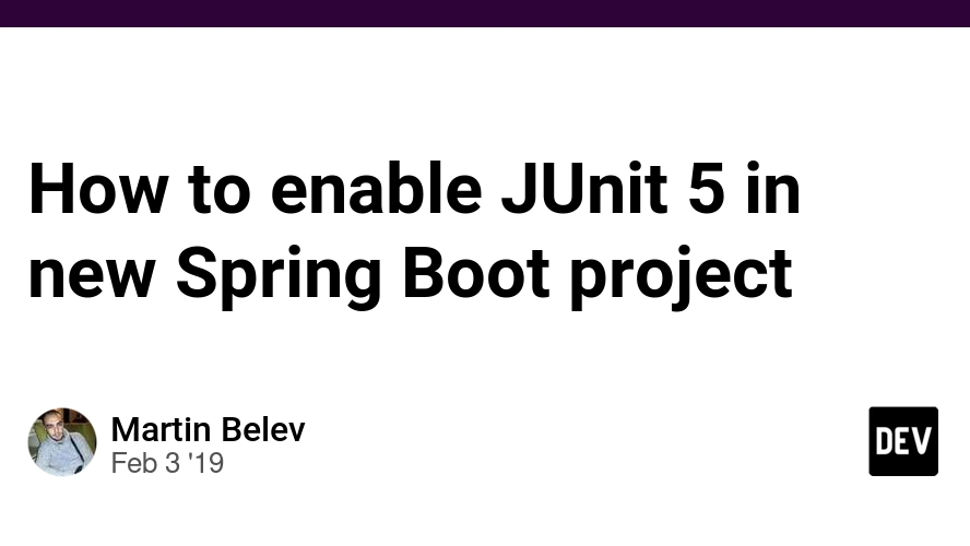 Spring boot junit 5 outlet