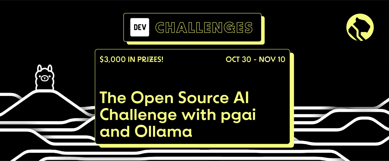 The Open Source AI Challenge with pgai and Ollama