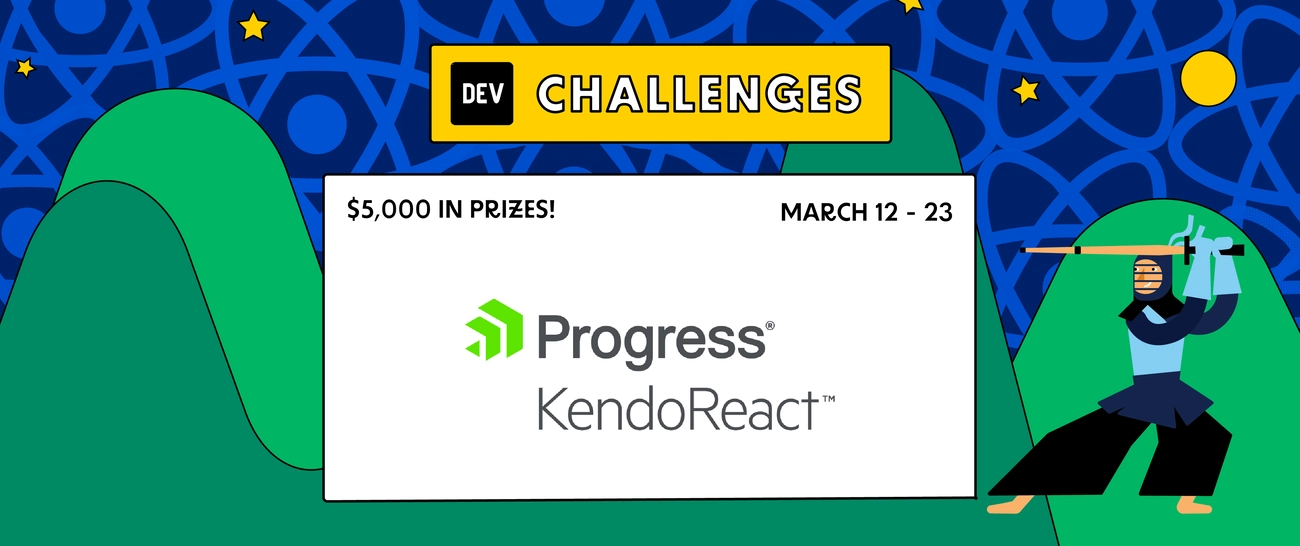 KendoReact Free Components Challenge