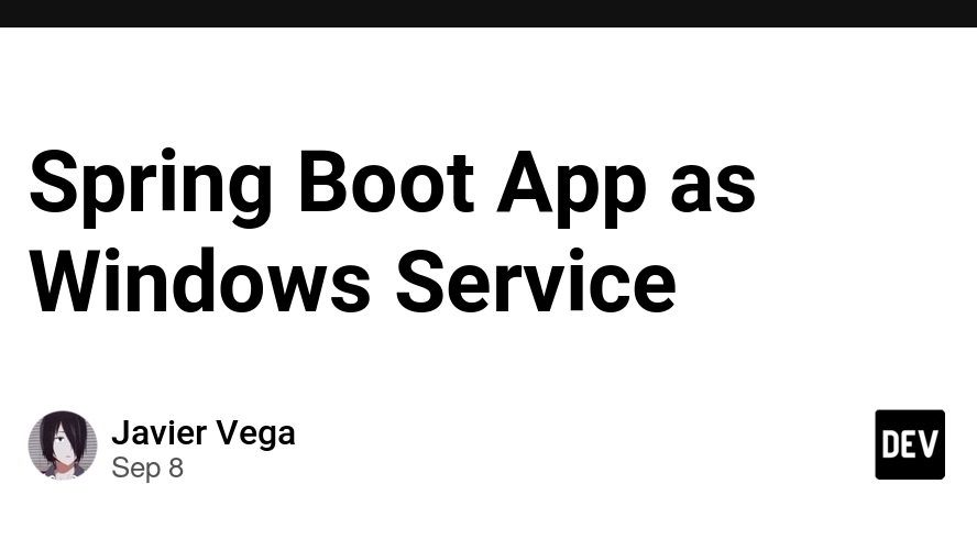Spring boot service windows store