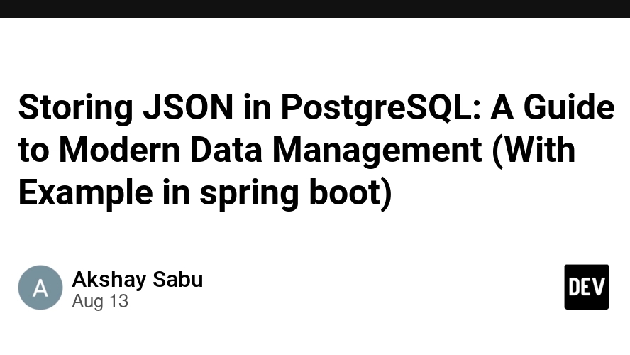 Spring boot postgres jsonb deals