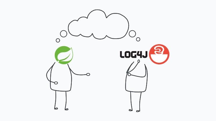Springboot log4j store