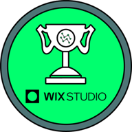 Wix Studio Challenge Winner Badge badge