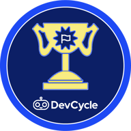 DevCycle Feature Flag Challenge Winner Badge badge