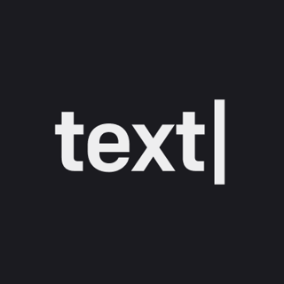 Text logo