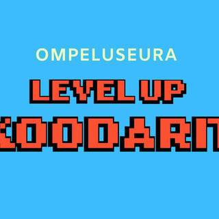 Ompeluseura LevelUP Koodarit logo