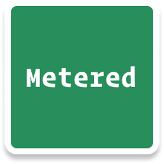 Metered Video logo