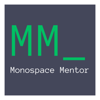 Monospace Mentor logo