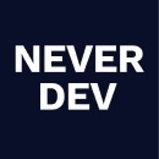 Never Dev logo