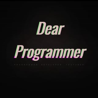 Dear Programmer profile picture