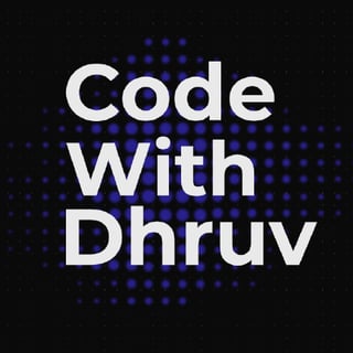 Code With Dhruv profile picture