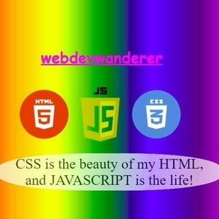 webdevwanderer profile picture