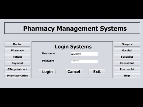 Pharmacy Information System