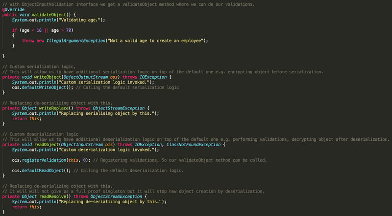 Java-Serialization-Magic-Methods-And-Their-Uses