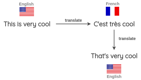 Idea of Back-Translation