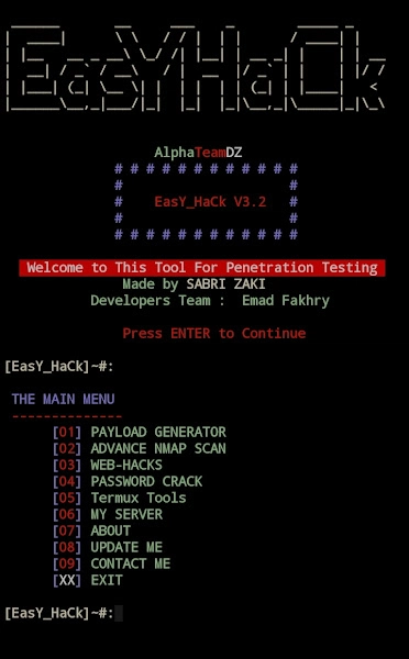 Install EasY_HaCk on Termux – Quick & Easy Setup