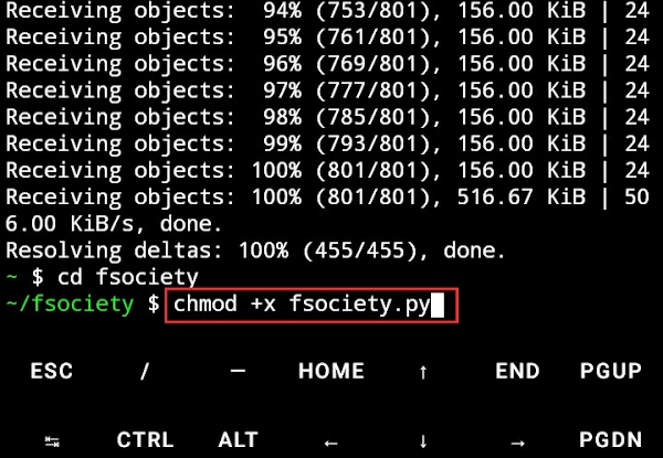 How to Install and Use FSociety in Termux