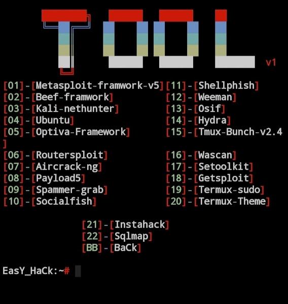 Install EasY_HaCk on Termux – Quick & Easy Setup
