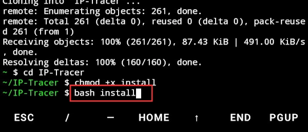 IP-Tracer in Termux: Track IP Addresses and Gather Information