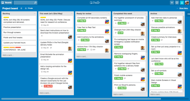 Trello Screenshot