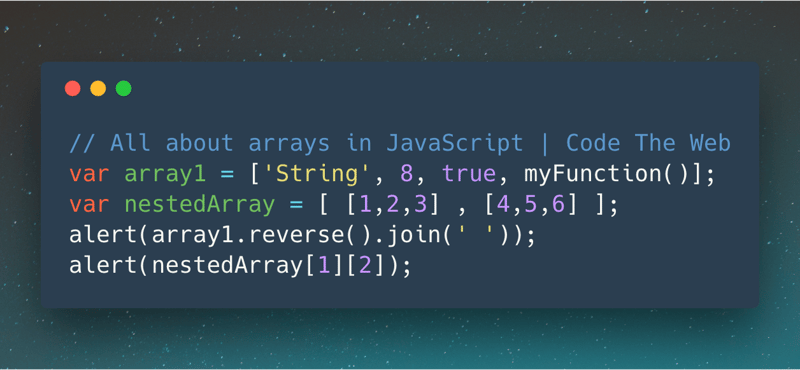 The complete guide to JavaScript arrays