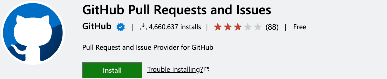 GitHub Pull Requests VSCode
