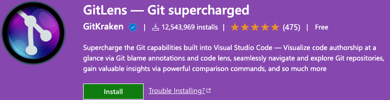 GitLens Git VSCode