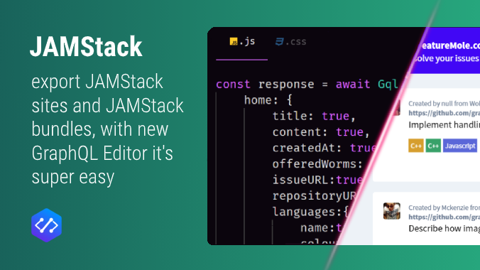 GraphQL Editor makes JAMStack way a lot easier 