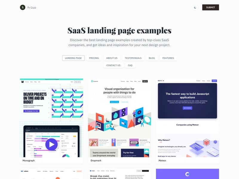 SaaS Landing Page