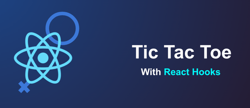 Tic Tac Toe with React hooks slide