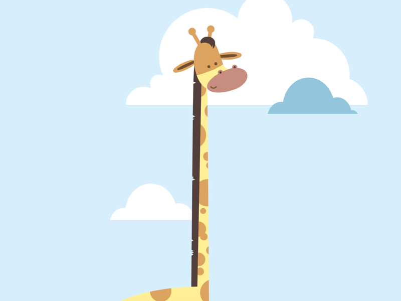 Giraffe cartoon