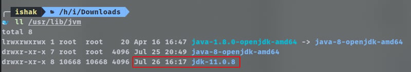 Verify Oracle JDK 11