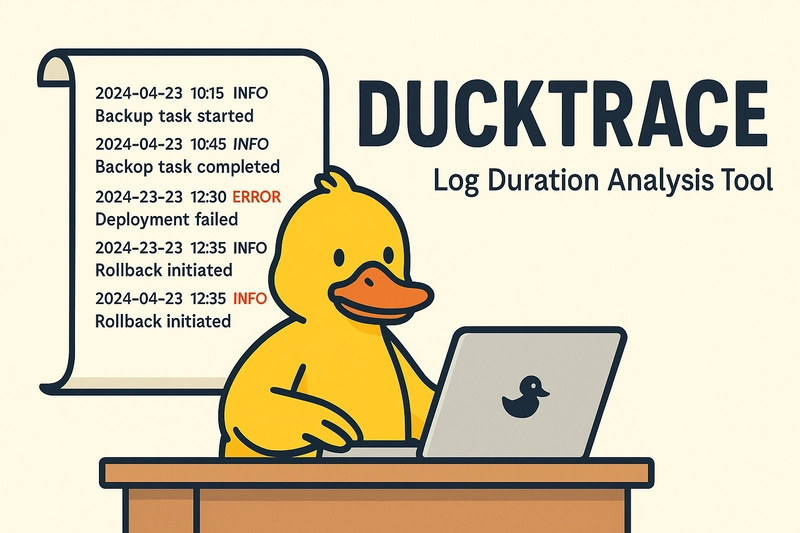 Introducing DuckTrace: A Go Tool to Analyze Log Durations