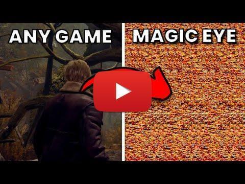 How I Turned Games Into REAL-TIME Magic Eye Illusions