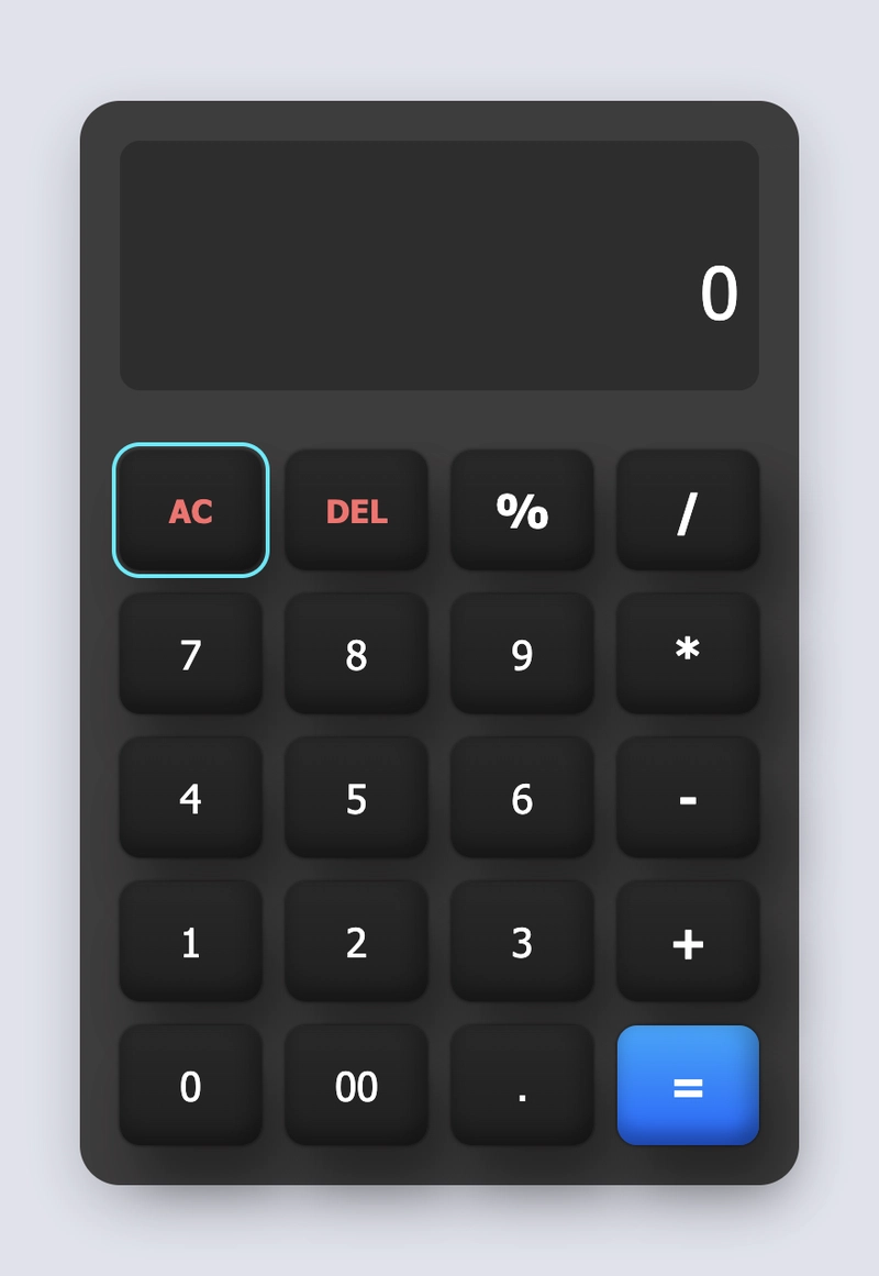 Build a Sleek Calculator with Dark Mode - Interactive Guide