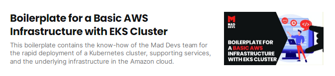 Free boilerplate to run Kubernetes on AWS