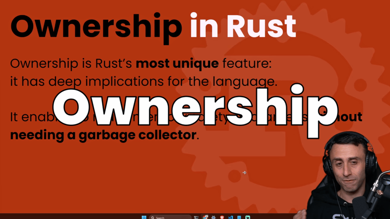 Ownership in Rust - Rust programming tutorial