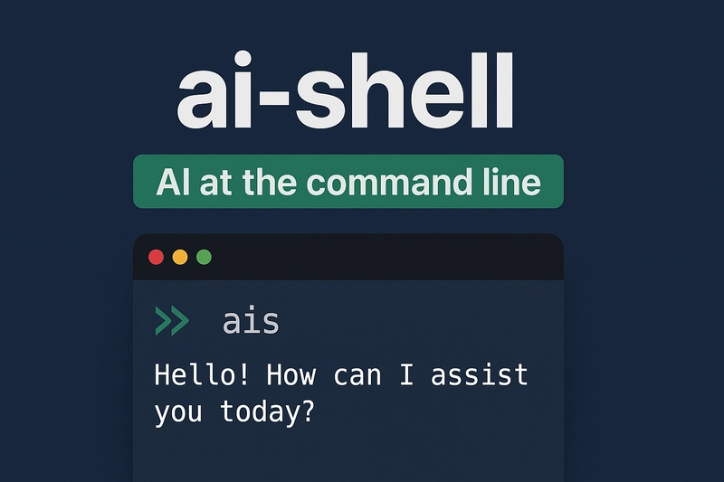 AI-Shell: Your Fast Lane to AI Power in the Command Line