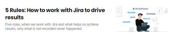 5 Rules: How to work with Jira to drive results