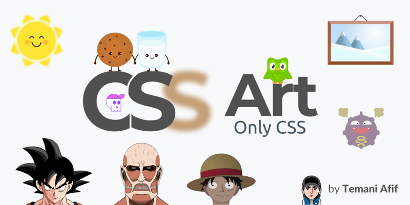 CSS Art by Temani Afif