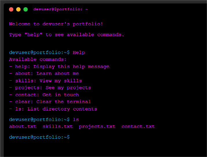 ShowCase CLI