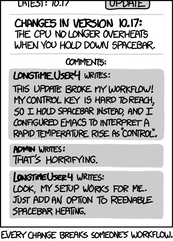 XKCD Workflow #1172