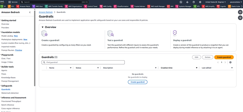 Building Trustworthy AI: Importance of Guardrails in AWS Bedrock and Q Business
